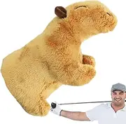 VITSRISEA Golfschläger Covers Capybara - Copybara Wood Malen Hood For Golf Clubs | Golfschläger Head Cover For Golf Lovers, Extra Protection For Racket