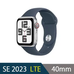 寶可夢充電組【Apple】Apple Watch SE2 2023 LTE 40mm(鋁金屬錶殼搭配運動型錶帶)