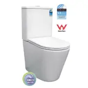 T2149A RIMLESS BACK TO WALL TOILET SUITE - WHITE