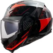 FF910 Advant II Astral Red Modular Helmet