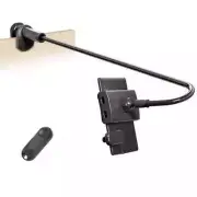Gooseneck Tablet Holder for Kindle Reading in Bed with Page Turner Remote, Ha