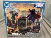 DC Comics Justice League Thomas Kinkade Superman Puzzle 1000 Piece New/Sealed
