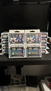 2021 Panini Prizm NFL Football Hanger Box Light Blue Prizm TARGET LOT OF TEN