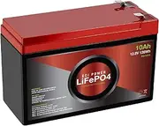 ECI Power - LiFePO4 Lithium Rechargeable Battery, Deep Cycle, 12V 10Ah, 2000-5000 Life Cycles, 10 Year Life, Built-in BMS, Perfect for RV, Solar, Marine, Land, Off-Grid Uses