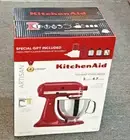KitchenAid Value Bundle Artisan Stand Mixer Tilt Head 5Q Empire Red - KSM150FBER