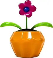 Solar Dancing Figurines | Dashboard Flower Decorations,Weather-Resistant Outdoor Decor, Funny Car Interior Accessories, Table Ornament for Living Room Bedroom