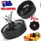 For Nutri Ninja Auto IQ Blade Replace Part Steel Blade Extractor Blender 7 Fin