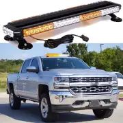 54 LED Emergency Light Bar Rooftop Side Strobe Warning For Chevrolet Silverado