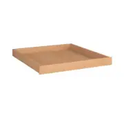 Pull-Out Drawer Organizer 24 in Wood Slide-Out Storage for Kitchen Cabinet
