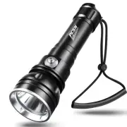 Scuba Dive Light Diving Flashlight 3000 Lumens Underwater Flashlight 150m Wat...