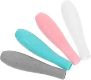 WEKADRIN 4pcs Silicone Grip Holder for Ergonomic Design for Comfortable and Secure Grip Protective Sleeve Enhancing Control and Precision Writing and Drawing