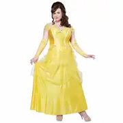 Classic Beauty And The Beast Belle Princess Womens Costume Plus