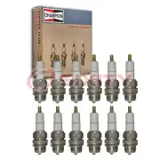 12 pc Champion Industrial Spark Plugs for 1913-1915 Marmon Model 48 Ignition fx