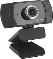 1080P Webcam,HD Webcam USB Computer Camera with Built‑in Digital Microphone for PC,Video Camera Webcam for Online Teaching Video Calling Recording Conferencing