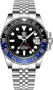 [BurnsideChrono] Steeldive SD1993, GMT, Batman, NH34, Sapphire, Lume, 300m Diver, Diving, BNIB