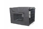 YES4PETS 48' Portable Foldable Dog Cat Rabbit Collapsible Crate Pet Cage with Cover