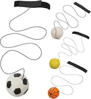 Interactive Wristband Ball for Boys and Girls Teens Adults Hand-Eye Coordination Game Portable Fitness Toy Elastic Cord