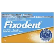 Fixodent Extra Hold Denture Adhesive Powder, 77 g