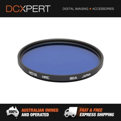 HOYA 82mm BLUE 80A COLOURED FILTER (H80A82)