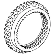 1686458M1 New 1st Trans Gear Fits Massey Ferguson Tractor Models 290 375 +
