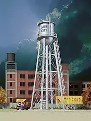 Walthers Cornerstone Series Built-ups HO Scale City Water Tower Silver