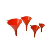 4Pcs/Set Plastic Funnel Small Medium Large Variety Liquid Kitchen Tool