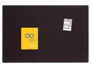 Quartet Oval Office Frameless Fabric Tack Bulletin Board - 36" Height X 48"
