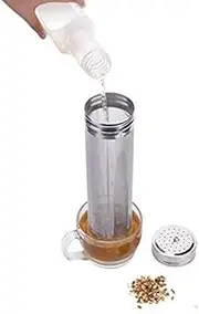 29x7cm Stainless Steel Homebrew Beer Dry Filter with 300 Micron Mesh for Cornelius Kegs Corny Keg - Silver (Filter)