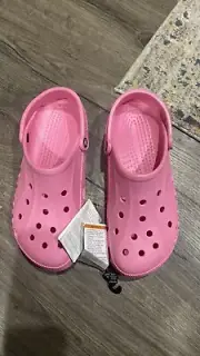 Crocs Unisex-Adult Men's 10 and Women's 12 Baya Clog, - Pink Lemonade