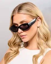 [Aire] Aire Women's Taurus Sunglasses in Black/Smoke One Size Black/Smoke