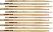 Goodwood US Hickory Drumsticks 6-pair - Fusion - Wood Tip (5-pack) Bundle