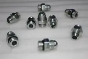 9 OF Parker 10-8 F5OX-S JIC to SAE Adapter 5/8 JIC X Size 8 SAE Steel