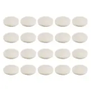 20pcs Wool Buffing Pads 7 Inch Polishing Pad Polishing Buffing Pad Hook and Loop