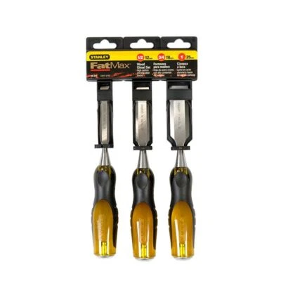 Stanley Fatmax Chisel Set Thru-Tang Butt 3 Piece STA16-970