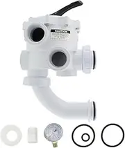 HLUCHY 261152 2-Inch Threaded Multiport Valve Replacement for FNS, FNS Plus, Nautilus Plus Pool and Spa D.E. Filters