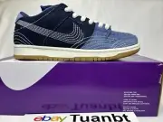 BRAND NEW Nike Dunk Low Pro PRM SB "Sashiko Pack" Denim Skateboarding CV0316-400