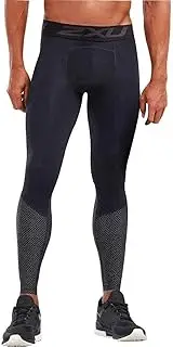 [2XU] Accelerate (with Storage) Mens Long Compression Tights - Black-M