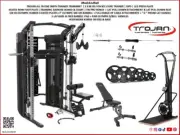 Trojan TRSM900FT Smith All in 1 Functional Trainer Leg Press Package #3