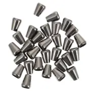 30pcs Cord Rope Ends Spring Cord Toggle Lanyard Clips Fastener Cord Lock Stopper