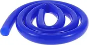 X AUTOHAUX Silicone Vacuum Tubing Hose High Temperature 5Ft 11/16" 18mm ID 3.5mm Thickness Automotive Vacuum Line Blue 1 Pc 130PSI Max Pressure