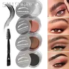 Wild Eyebrow Styling Soap Brow Gel Wax Fixer with Brush For Women Eyebrow' K4R4