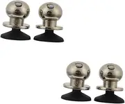 BEBEMOKO 4pcs Mobile Game Controller Metal Buttons for Tablets Phones High Sensitivity Joystick Aiming Key Smooth Gaming Essential for Gamers