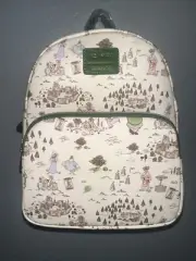 Loungefly Disney Robin Hood Sherwood Forest Map Mini Backpack