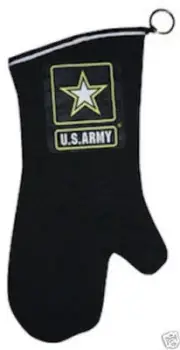 US Army Design Barbecue Mitt-Perfect handling any heat-top quality 100% Cotton*
