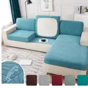 Jacquard Sofa Cushion Cover Protector Slipcover Washable Elastic Sofa Seat Cover