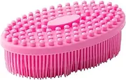 Veggie Scrubber Brush,Silicone Dish Brush - Double-Head Silicone Washing Tool Hard and Soft Side Anti-Scratch for Pan Pot Oven