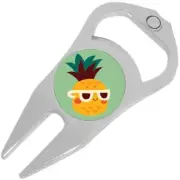 Cool Pineapple Golf Ball Marker Divot Repair Tool Bottle Opener