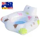 Inflatable Pool Floats with Color Changing Light Swimming Pool Lounge Floaties