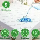 100% Bamboo Waterproof Mattress Protectors Bed Mattress Cover Queen King Double