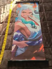 One Piece -Yamato Sexy Anime Waifu Scroll Poster -30" x 10"